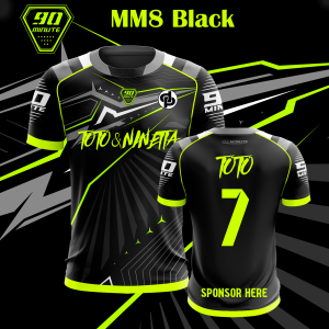 Jersey 90 Minute MM8 Black