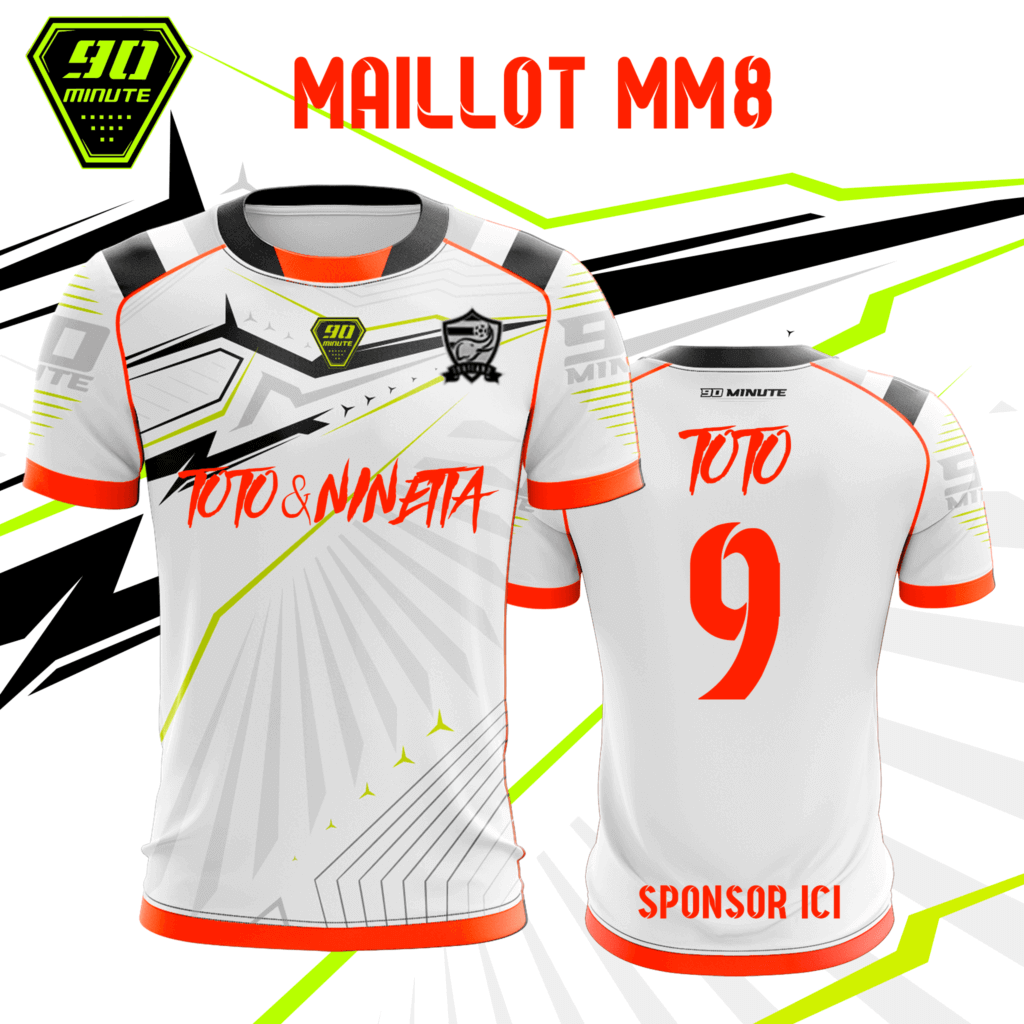 Maillot 90 Minute MM8 Blanc