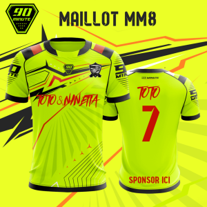 Maillot 90 Minute MM8 Jaune