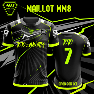 Maillot 90 Minute MM8 Noir