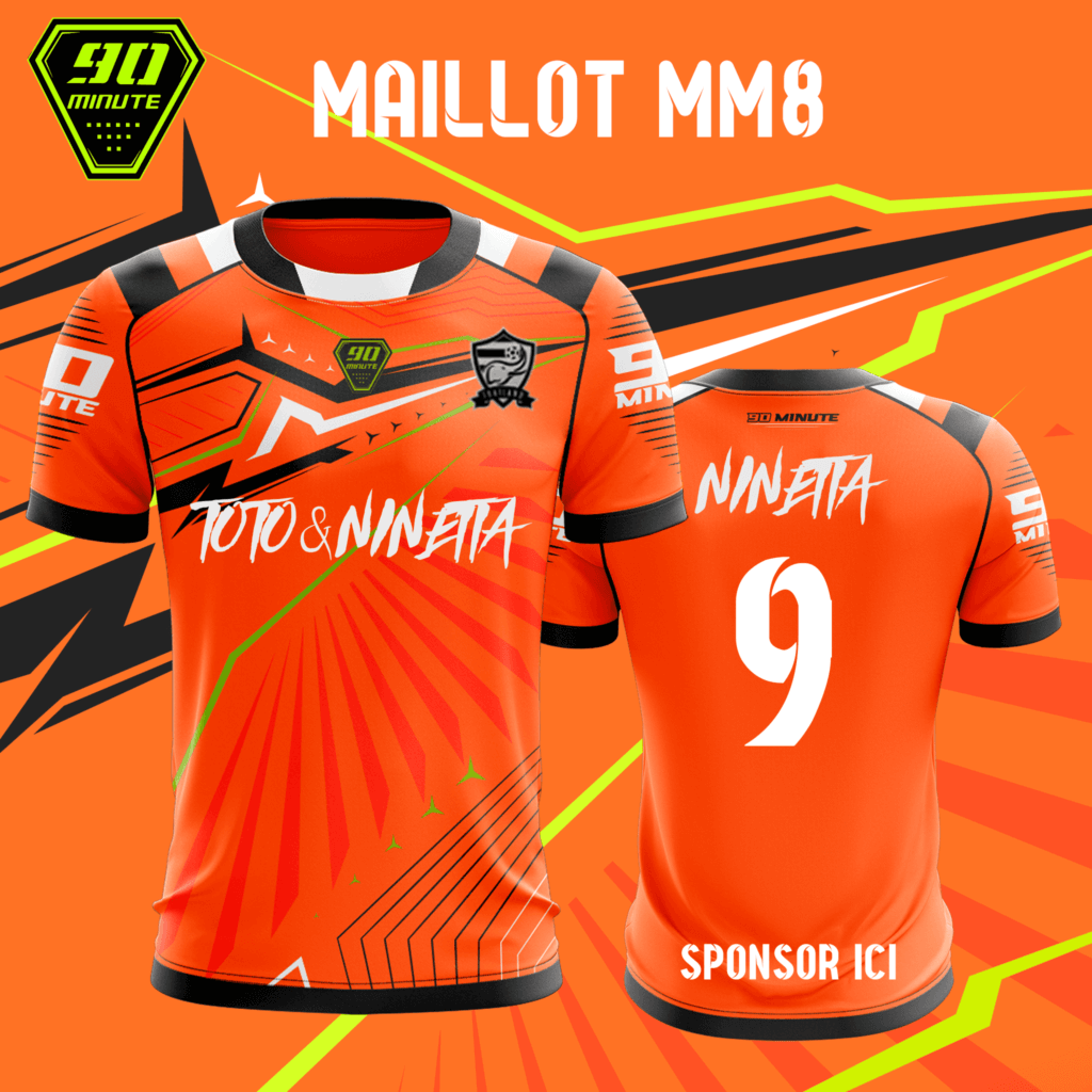 Maillot 90 Minute MM8 Orange