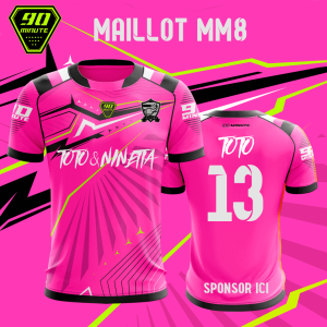 Maillot 90 Minute MM8 Rose