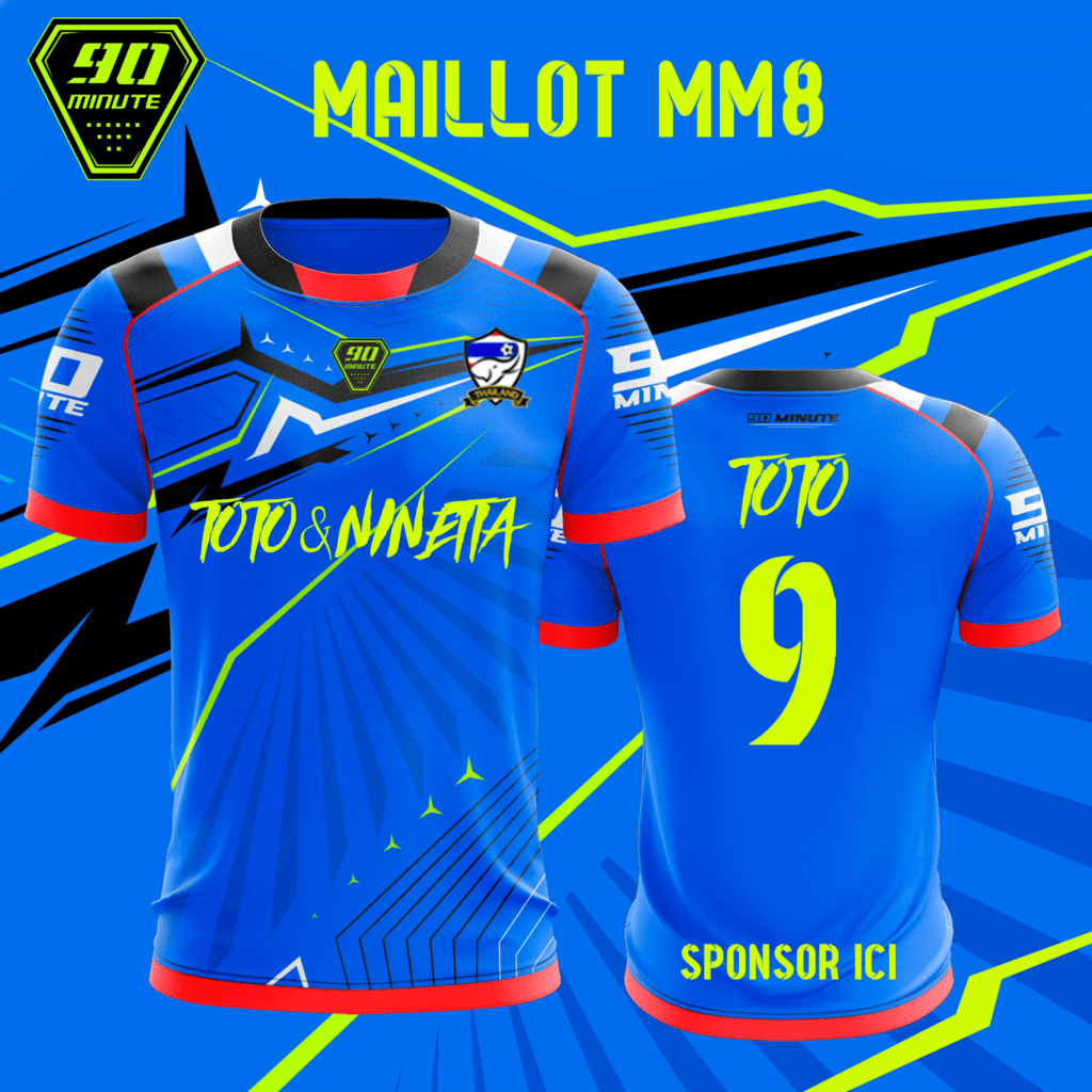 Maillot 90 Minute MM8 Sky