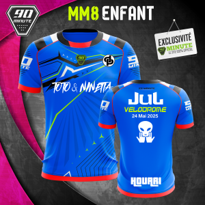 Maillot Enfant 90 Minute MM8 Sky