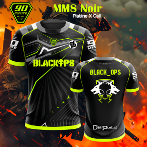 Maillot MM8 Black OPS x Platine