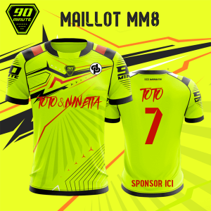 Maillot 90 Minute Jaune Toto & Ninetta