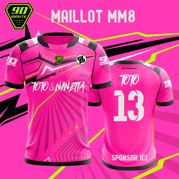 Maillot 90 Minute Rose Toto & Ninetta