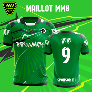 Maillot 90 Minute Vert Toto & Ninetta