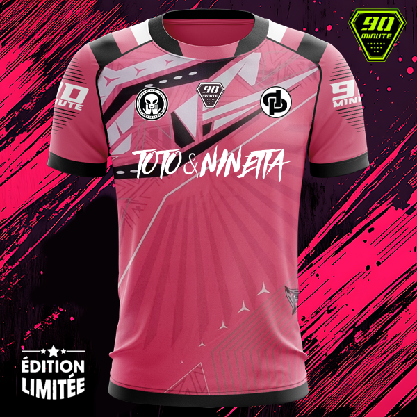 Maillot 90 Minute Rose Édition Limitée